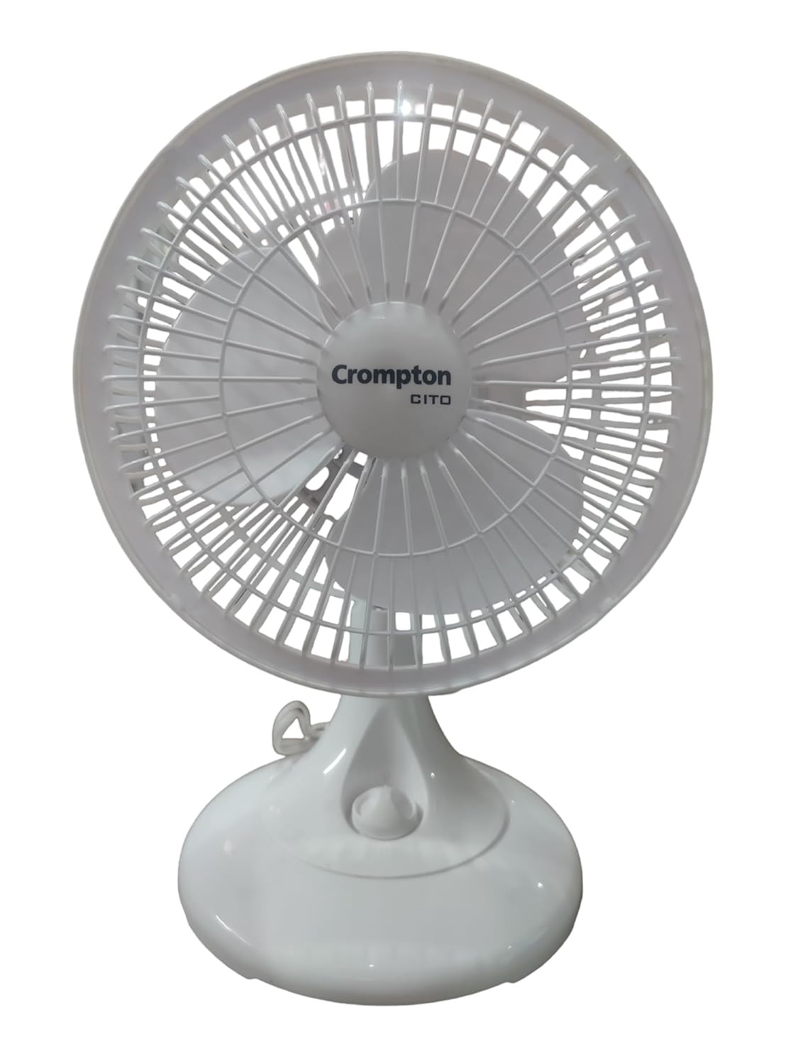 Crompton Cito Highspeed Personal 225 MM Table Fan (White)